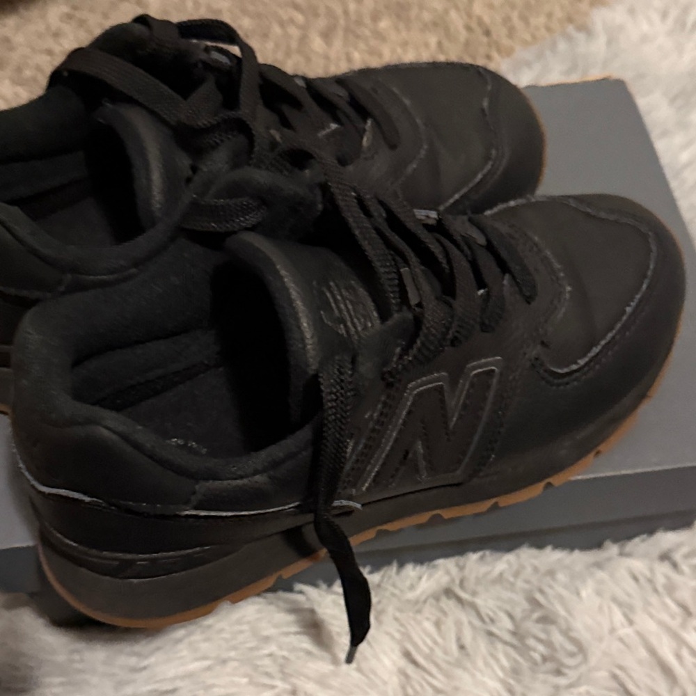 New Balance Black and Brown Sneakers